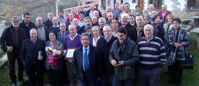 Los regionalistas campurrianos homenajean a Marcano