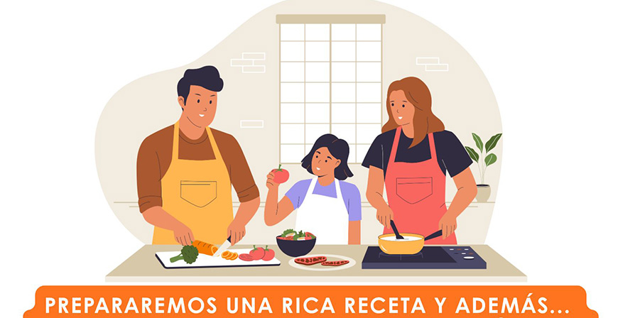 Reinosa acoge un taller de cocina en familia para promover la corresponsabilidad en el hogar