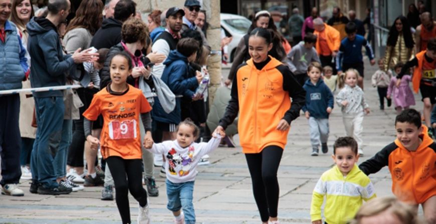 Reinosa acoger� un a�o m�s la tradicional carrera popular del Primero de Mayo�