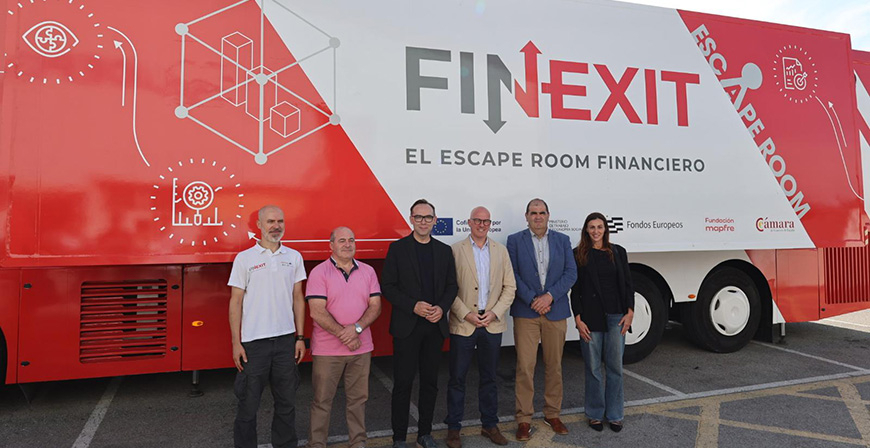 Reinosa acogi� FINEXIT, el 'escape room' para fomentar la educaci�n financiera entre estudiantes de FP