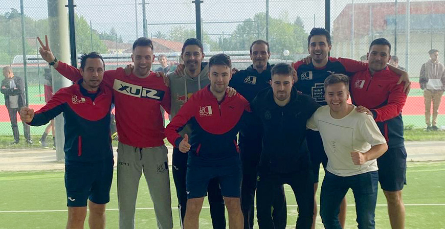 Reinosa Capital de la Nieve acaricia el ascenso a la categora de plata del pdel cntabro
