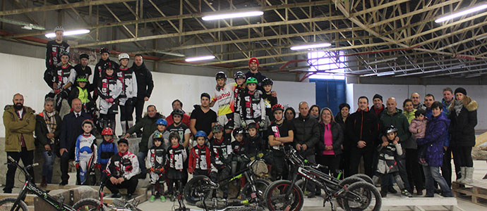Reinosa cede un ao ms el Ferial para que la Escuela de Bike Trial pueda entrenar durante el invierno