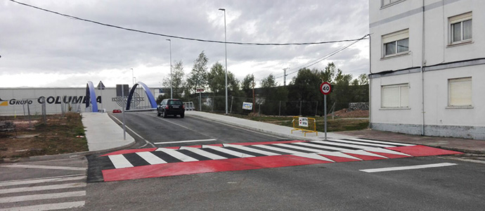 Reinosa cuenta desde esta semana con dos nuevos pasos elevados para peatones