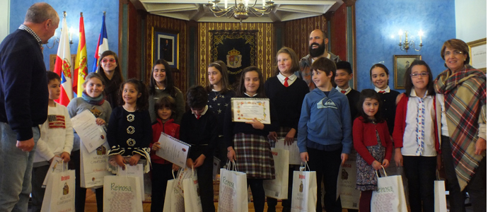 Reinosa entrega los diplomas del concurso 'Dibuja la Europa en la que vives'