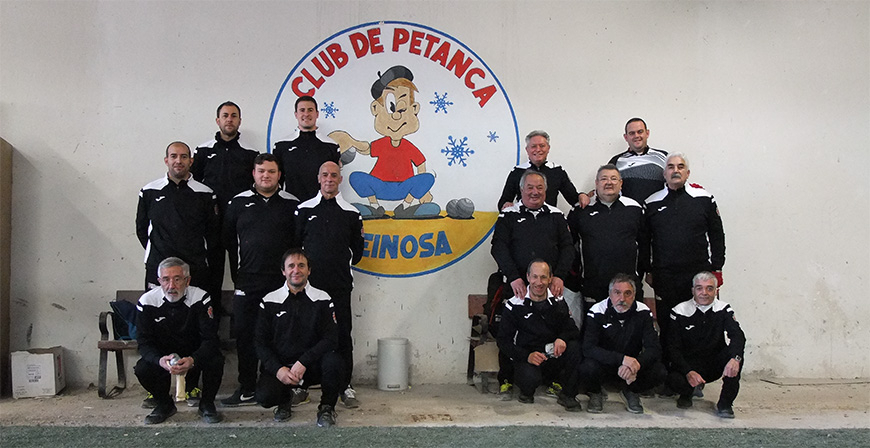 Reinosa A gana a Reinosa B en la primera jornada de liga de Cantabria de Petanca