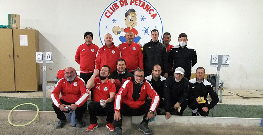 Reinosa A gana sus dos enfrentamientos de la Liga de Petanca celebrada este fin de semana