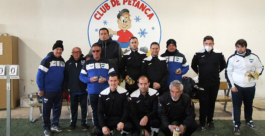 Reinosa A gana sus dos enfrentamientos de la Liga de Petanca celebrada este fin de semana