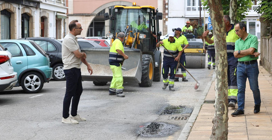 Reinosa inicia una campa�a de bacheo con la vista puesta en el futuro plan de asfaltado de la ciudad