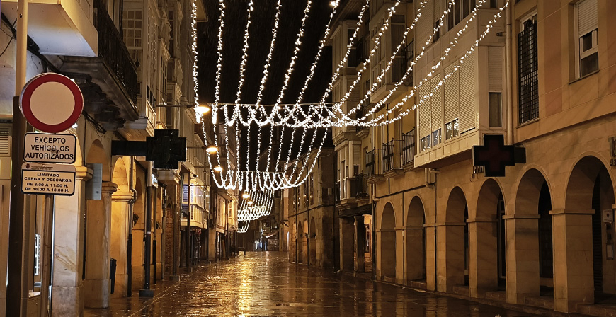 Reinosa prende la Navidad