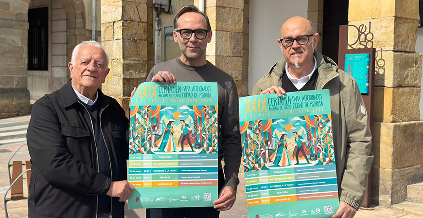 Reinosa presenta el XXIX Certamen Nacional de Teatro para Aficionados que contar� con 5 compa��as