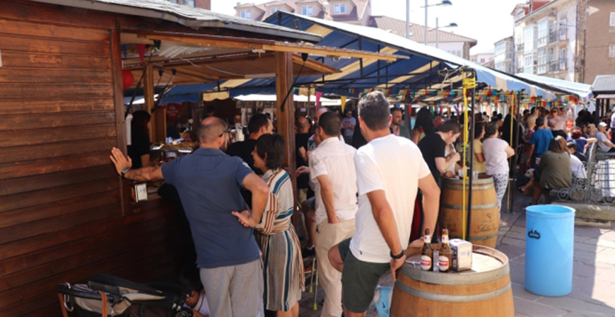 Reinosa recupera las casetas de feria para San Mateo