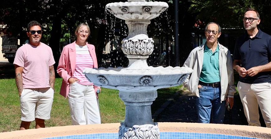 Reinosa recupera las fuentes de Cupido