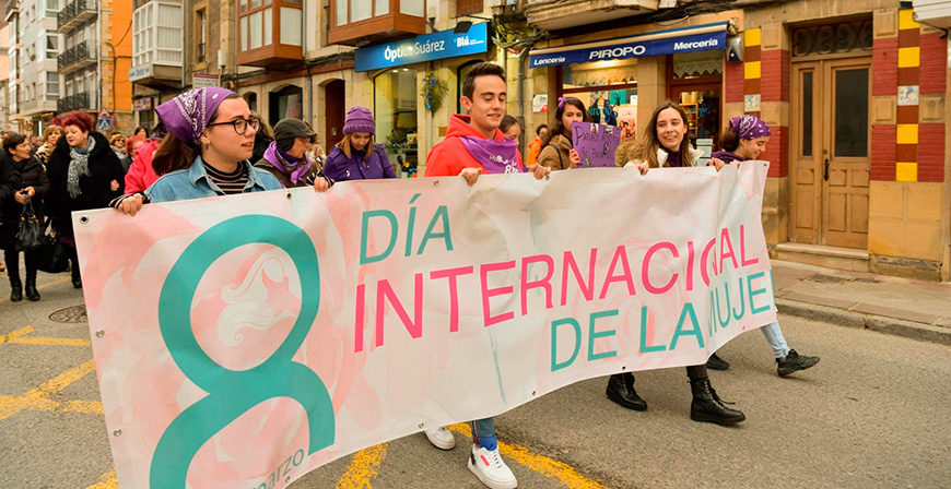 Reinosa reivindica la igualdad entre mujeres y hombres