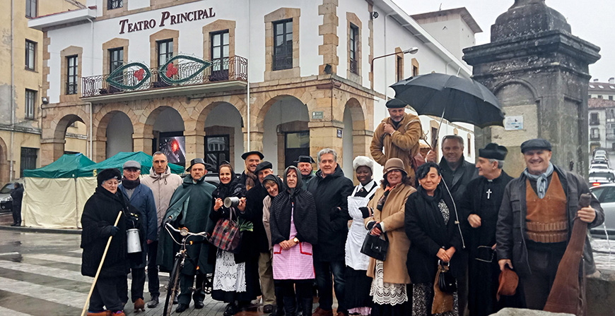 Reinosa revive el 'Lunes de castaas'