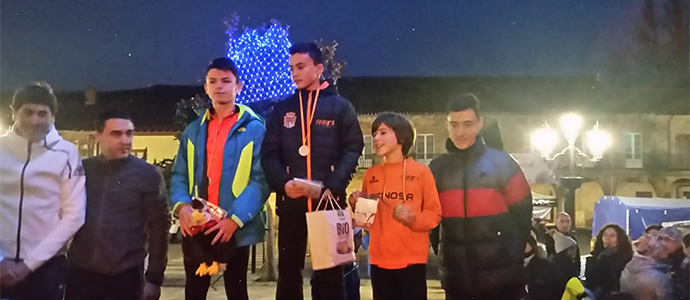 El Reinosa Running participa en la Carrera Navidea de Aguilar y se sube al podio en todas las categoras