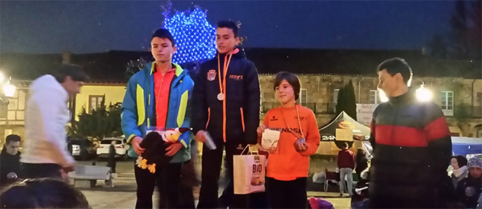El Reinosa Running participa en la Carrera Navidea de Aguilar y se sube al podio en todas las categoras