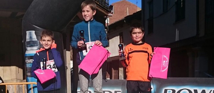 El Reinosa Running se sube al podio en todas las categoras de la Carrera de Navidad de Cervera de Pisuerga