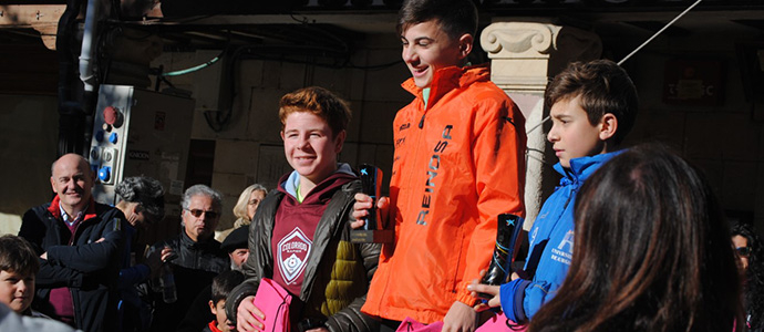 El Reinosa Running se sube al podio en todas las categoras de la Carrera de Navidad de Cervera de Pisuerga