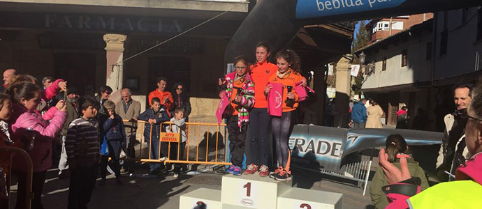 El Reinosa Running se sube al podio en todas las categoras de la Carrera de Navidad de Cervera de Pisuerga