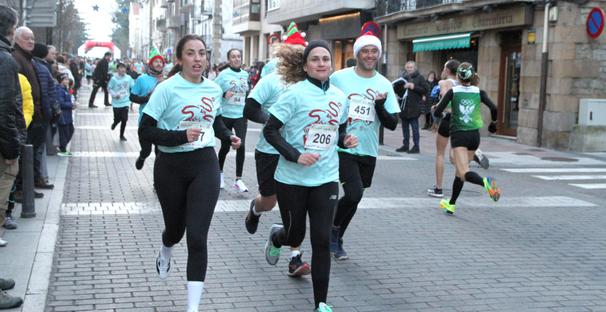 Reinosa se volc� con la San Silvestre Solidaria