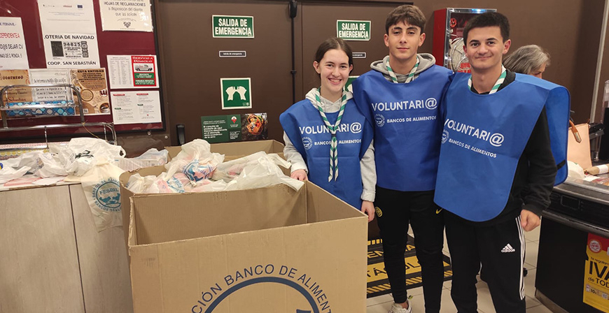 Reinosa tambin se suma a la 'Operacin primavera' del Banco de Alimentos de Cantabria