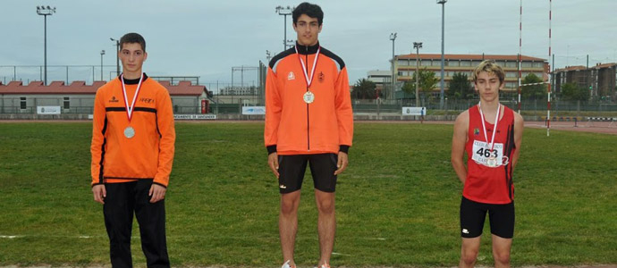 El reinosano Diego de Luis, plata en los 100m del Campeonato de Cantabria