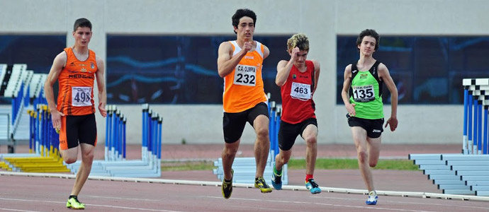 El reinosano Diego de Luis, plata en los 100m del Campeonato de Cantabria