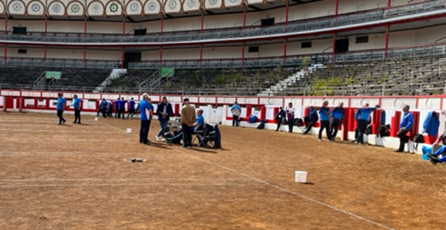 Los reinosanos, terceros en el Torneo Mara Blanchard de petanca