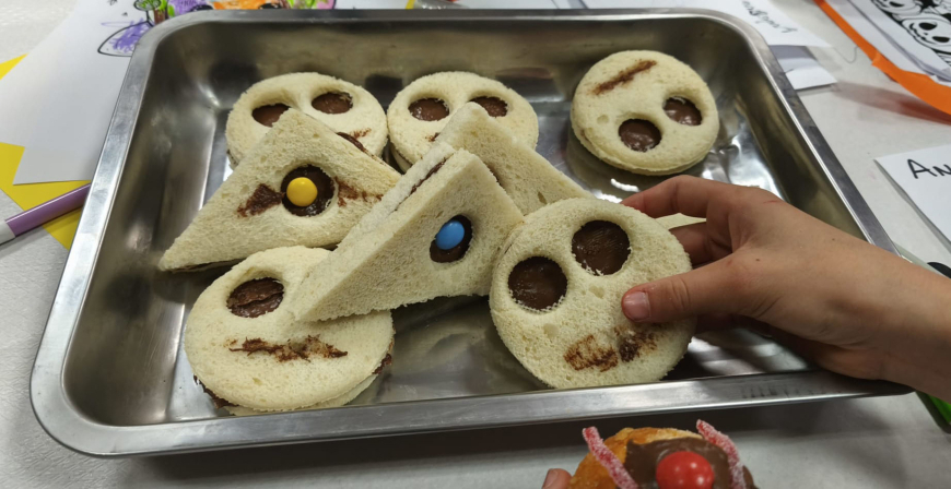 Requejo celebr Halloween