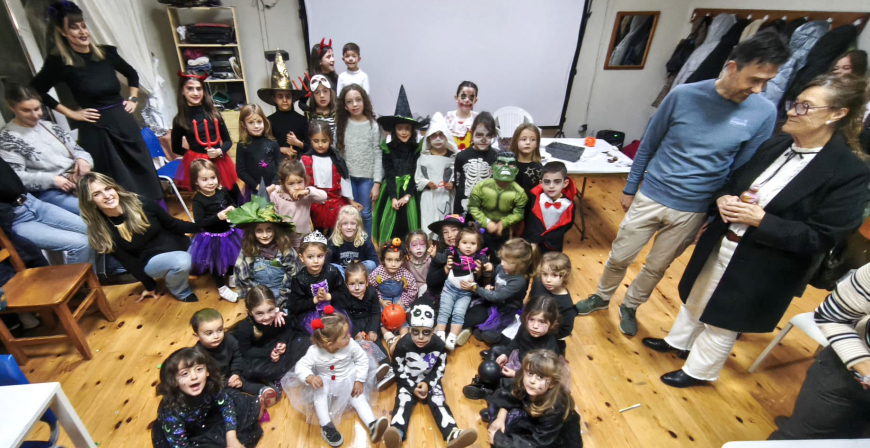 Requejo celebr Halloween