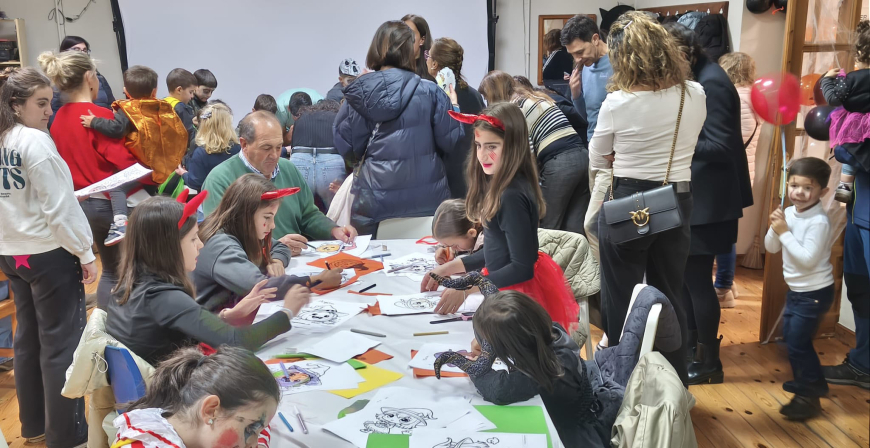 Requejo celebr Halloween