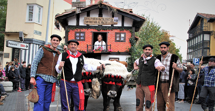 Requejo participar en las fiestas de la villa lucense de Chantada