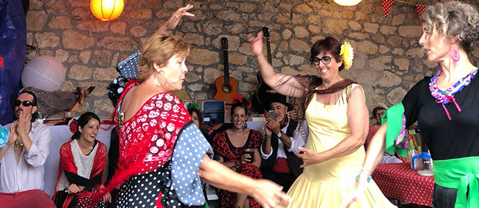 Requejo se pone flamenco