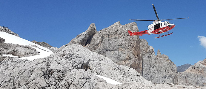 Rescatadas dos mujeres tras caer unos 70 metros en Picos de Europa