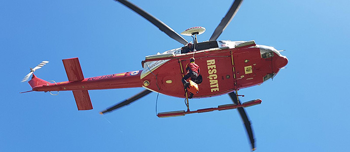 Rescatados dos senderistas perdidos en una zona de monte en Libana