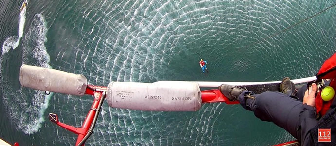 Rescatan a un buceador con problemas en Ajo