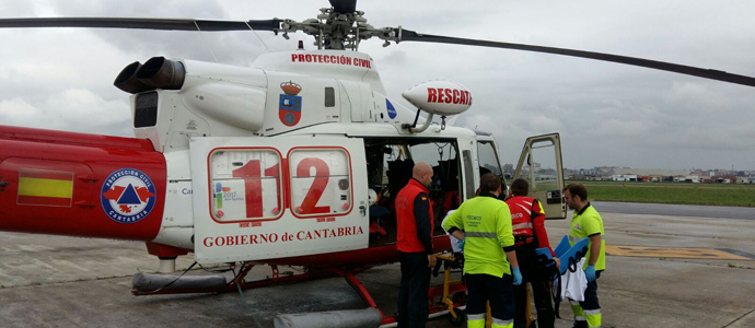 Rescatan a un senderista con posible fractura de tobillo en el Brusco