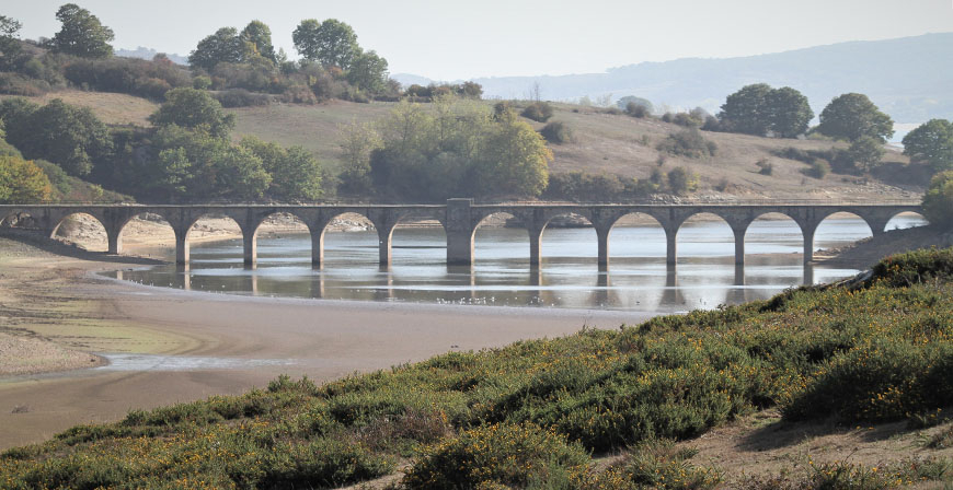 Las reservas del Embalse del Ebro bajan hasta los 143,1 hm3