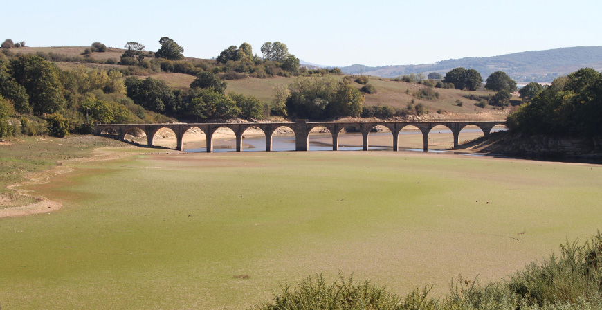 Las reservas del Embalse del Ebro siguen bajando