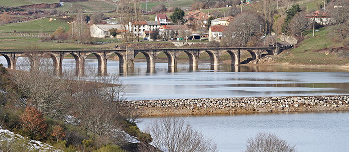 Las reservas del Pantano del Ebro se acercan al 50%