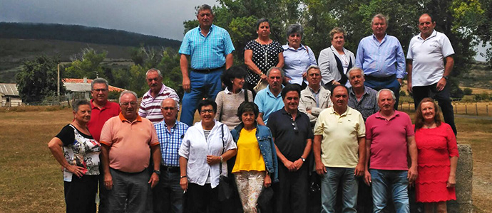 Reunin de los antiguos alumnos de la escuela de Monegro y Quintana
