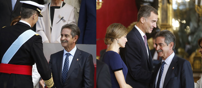 Revilla particip ayer en Madrid en los actos conmemorativos del Da de la Hispanidad