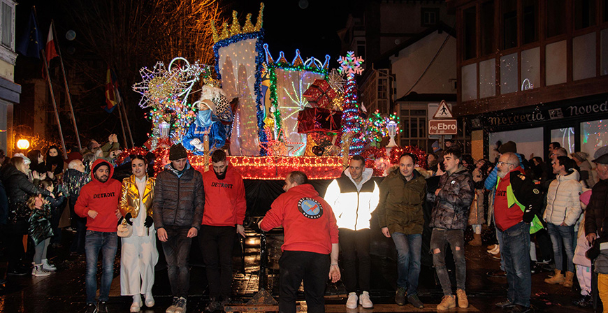 Los Reyes Magos recorren Campoo