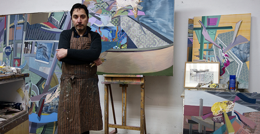 Ricardo Gonzlez exhibe 'Onirotopas' en Calatayud
