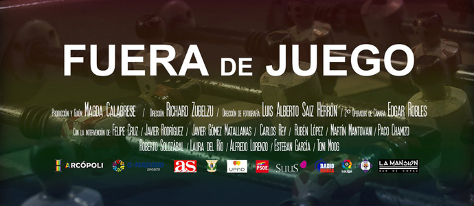 Richard Zubelzu presentar en Reinosa el documental 'Fuera de juego'
