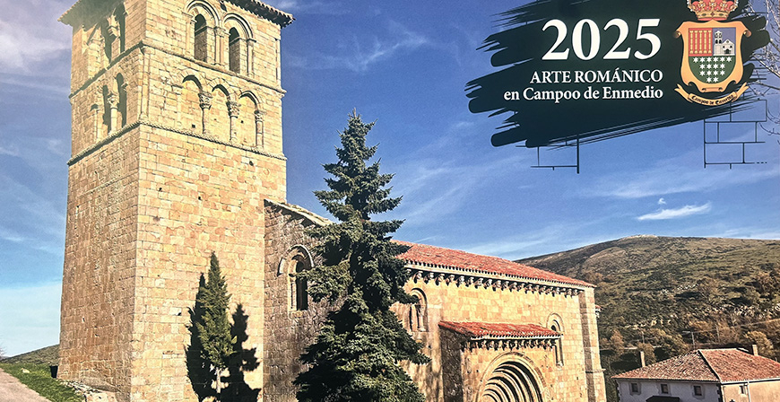 El romnico, protagonista del calendario de Campoo de Enmedio para 2025