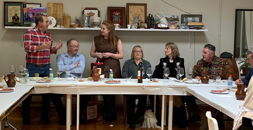 La Ronda La Esperanza de Requejo refuerza lazos con Irlanda tras su viaje de octubre y la reciente visita de la familia Towmey