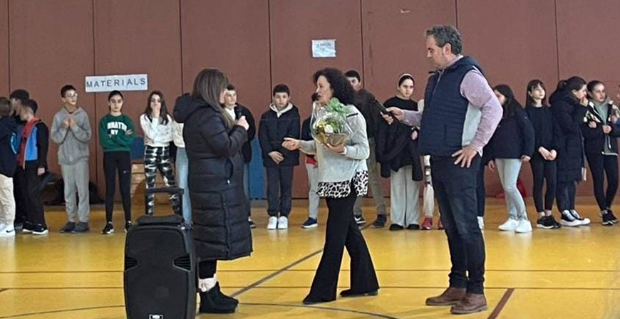 Rosa Fernndez se jubila en el Alto Ebro