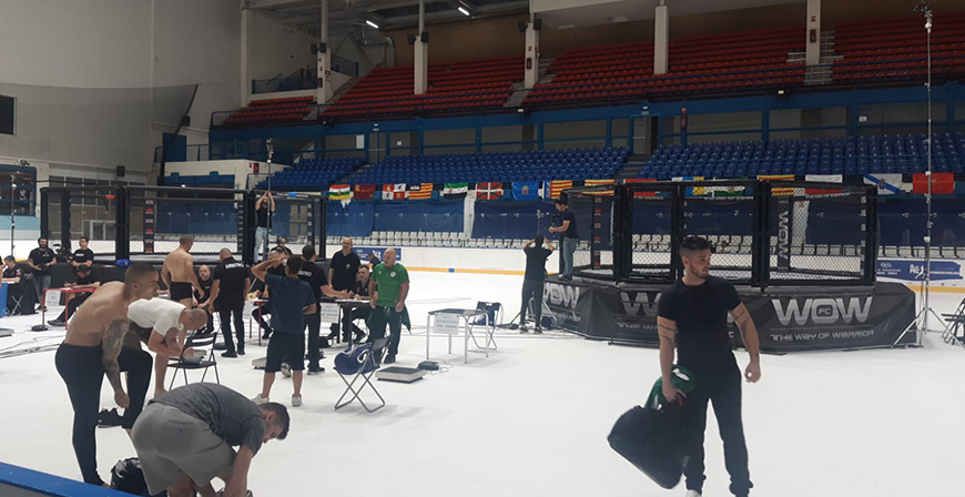 Rubn Mgica debut en el campeonato de Espaa de MMA 