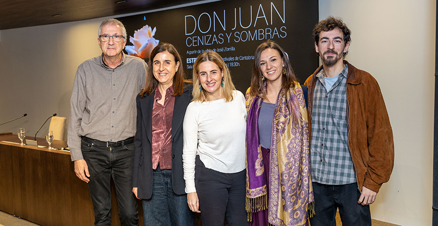 Ruido Interno estrena este s�bado en el Palacio de Festivales 'Don Juan. Cenizas y sombras'